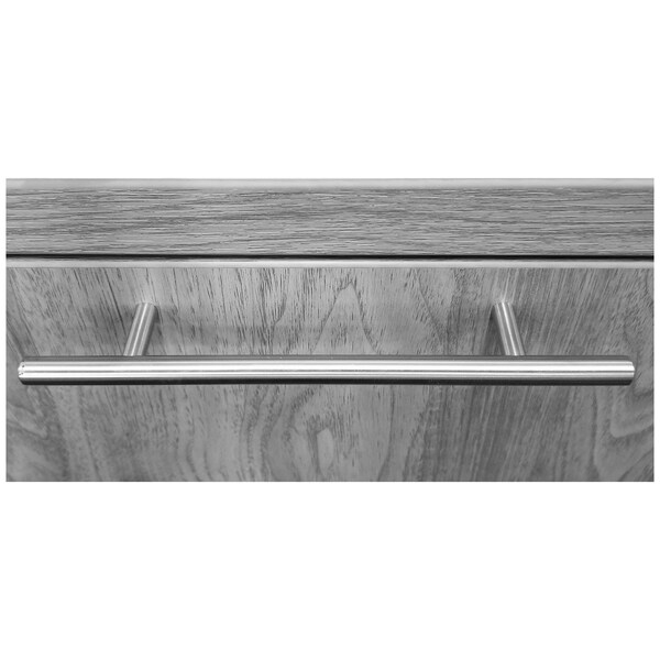 We'Re It Desk Set, 108 H, 108 W X Laminate, Gray - UP400USF48FF148