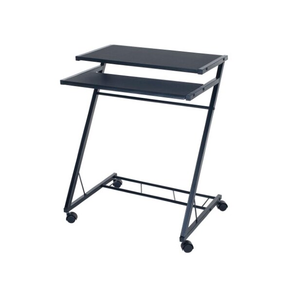 Hastings Home Hastings Home Mobile Standing Computer Desk, Black - 102519WFV