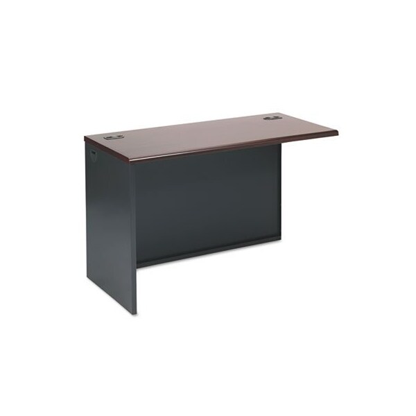 Hon HON, 38000 Series Return Shell, Left, 48w X 24d X 29-1/2h, Mahogany/charcoal - 38944LNS