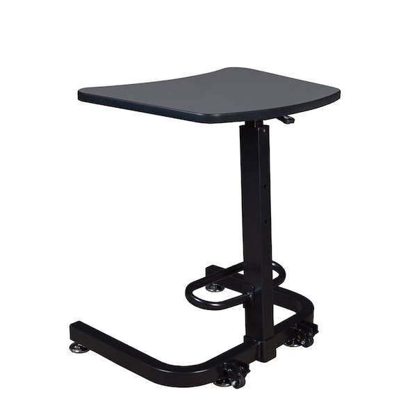 Brody Adjustable Desk Brody SitStand Desk, Gray, 20" D X 29.44" H, 26" W X Melamine Laminate, Gray - 1900GY