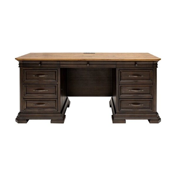 Martin Furniture Credenza, 68inx24inx30in, Dark Roast - MRTIMSA689