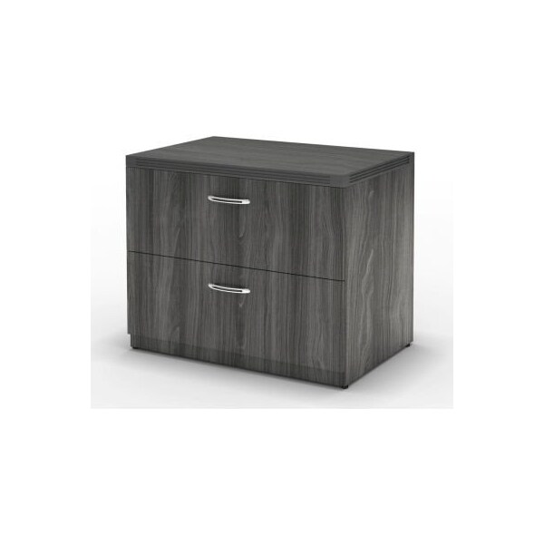 Safco Safco Aberdeen Series 36" Freestanding Lateral File Gray Steel - AFLF36LGS