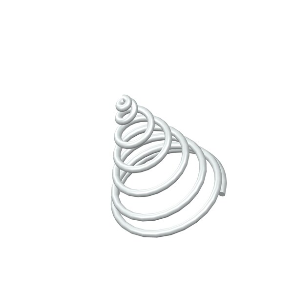 Approved Vendor Taper Spring, Lo= 0.975 , So= 0.343 , W= 0.059 - G409989668
