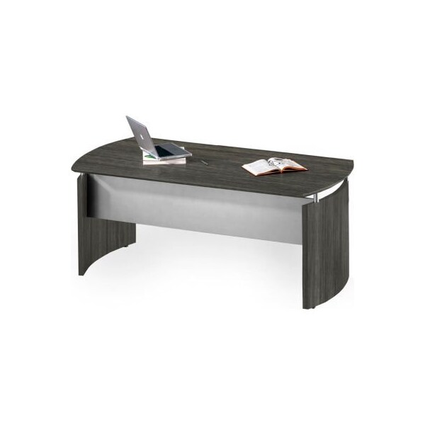 Safco Safco Medina 72"W Desk 72"W x 36"D x 29-1/2"H Gray Steel - MND72LGS