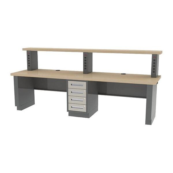 Greene Manufacturing Pre Engineered Work Stations Workstation, 30" D X 53-1/2" H, 96" W X Hardwood, Maple - DTL-8ADA-Z
