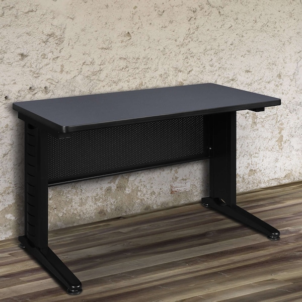 Regency Fusion Modesty Panels, 16 D X 0.5 H, 45 W X Metal, Black - MMP4816BK