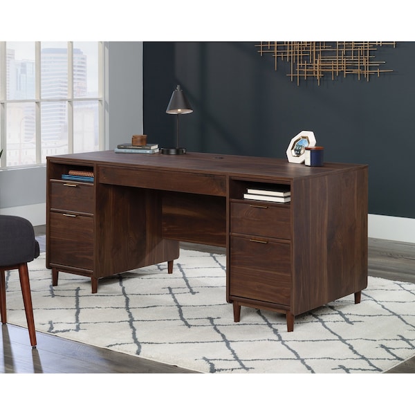 Sauder 30 in D X 30 in H, 65.98 in W X Solid wood, Engineered wood - 430761