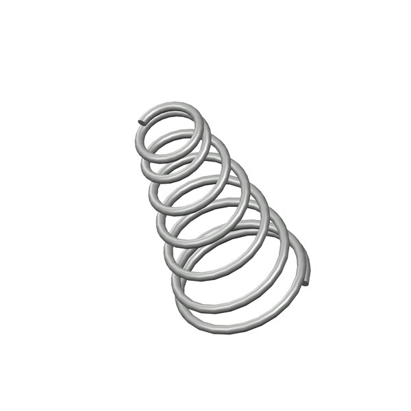 Approved Vendor Taper Spring, Lo= 1.593 , So= 0.812 , W= 0.105 - G209989424