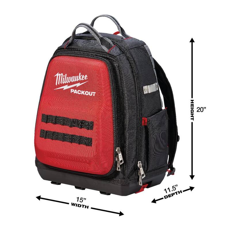 Juego de alicates de bloqueo de par Milwaukee Torque Lock (10 piezas) con mochila PACKOUT - 48-22-3690-48-22-8301.