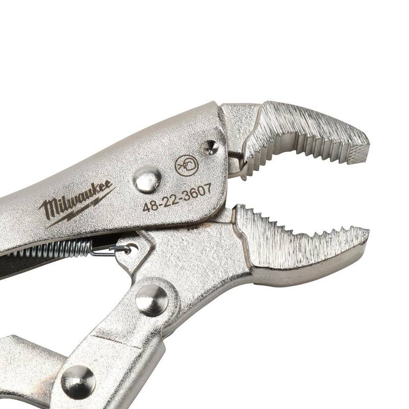 Juego de alicates de bloqueo de par Milwaukee Torque Lock (10 piezas) con mochila PACKOUT - 48-22-3690-48-22-8301.