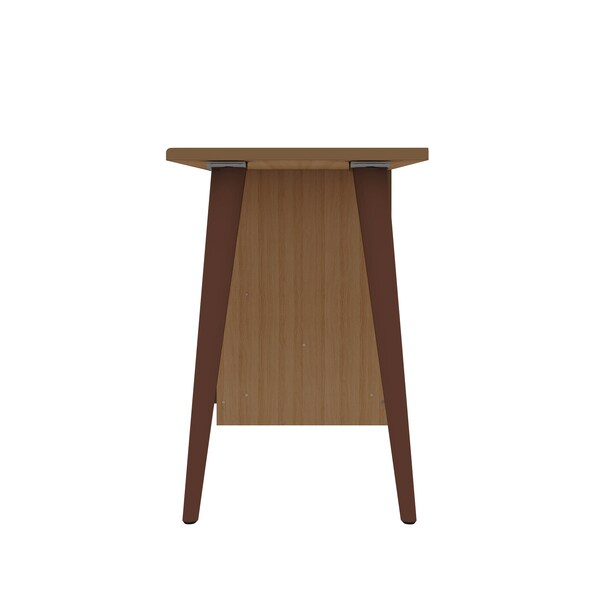Manhattan Comfort Office Desk, 29.92 in H, 20.86 in W X Maple Cream - 15PMC5