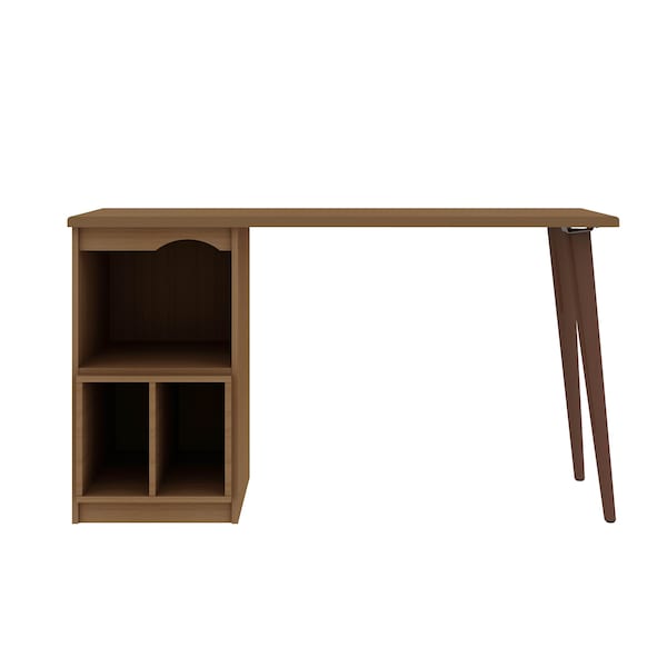 Manhattan Comfort Office Desk, 29.92 in H, 20.86 in W X Maple Cream - 15PMC5