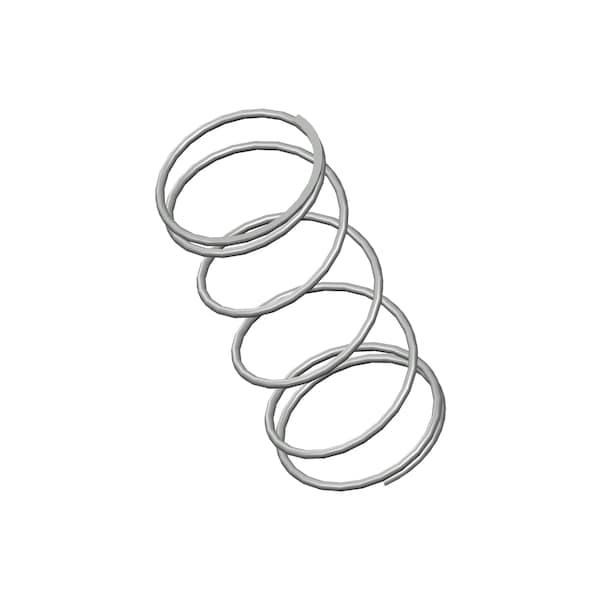 Approved Vendor Compression Spring, O=2.734, L= 6.25, W= .140 - G609970800