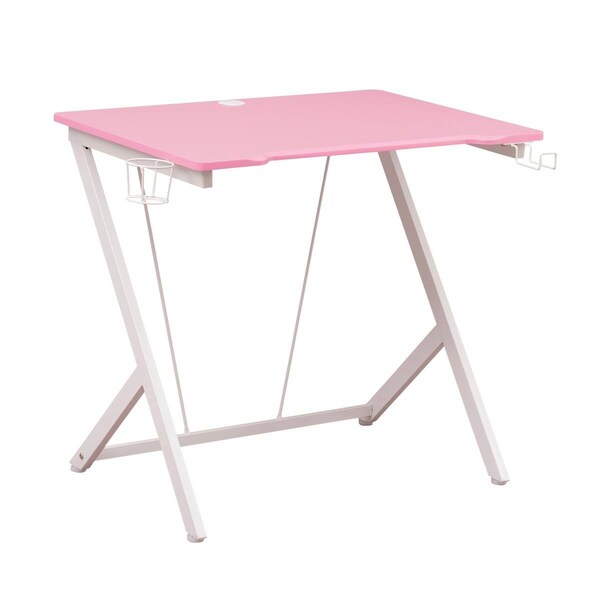 Techni Sport Kids Gaming Desk, Pink - RTA-K250D-PNK