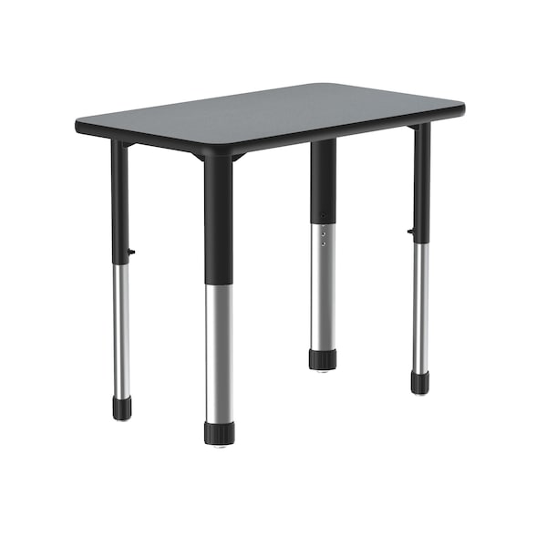Correll 1 1/4" Thermal Fused Laminate Top Collaborative Desk - AD3420TF-REC-15-09-09