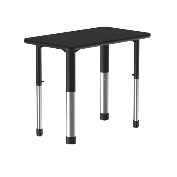 Correll 1 1/4" Thermal Fused Laminate Top Collaborative Desk - AD3420TF-REC-07-09-09
