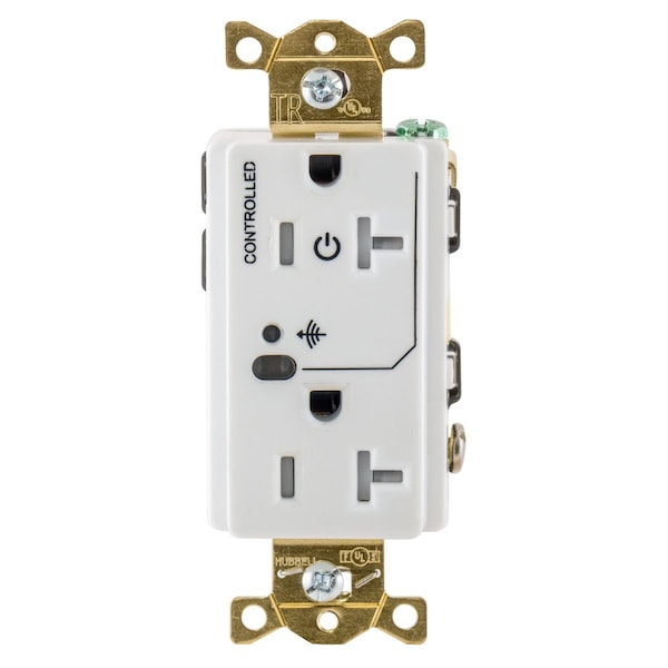 Control automático de receptáculo Hubbell Wiring Device-Kellems HBL5362RFC1W - HBL5362RFC1W