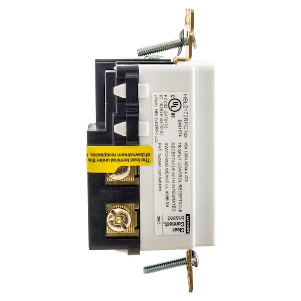 Control automático de receptáculo Hubbell Wiring Device-Kellems HBL5362RFC1W - HBL5362RFC1W