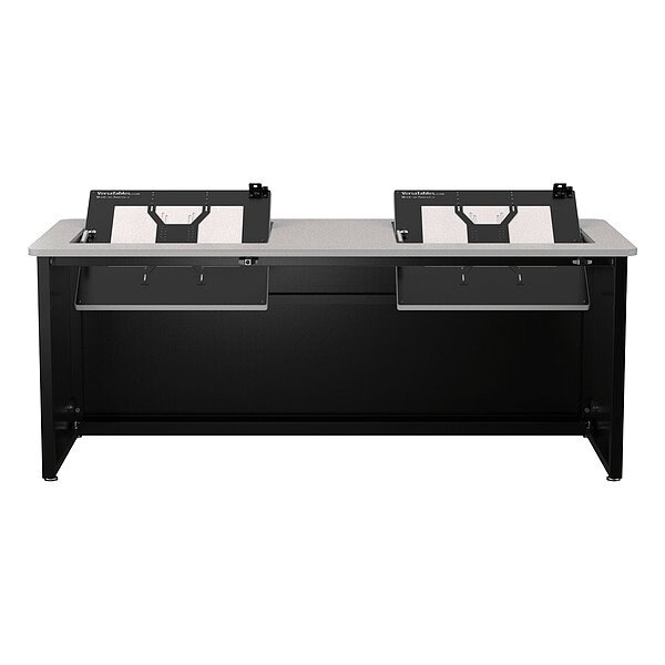 Versadesk Computer Desk, 30 in D X 29 in H, 72 in W X - RSD7230-BG