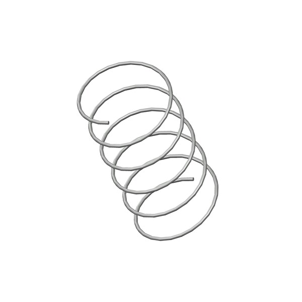 Approved Vendor Compression Spring, O= .453, L= 1.00, W= .017 - G609962737