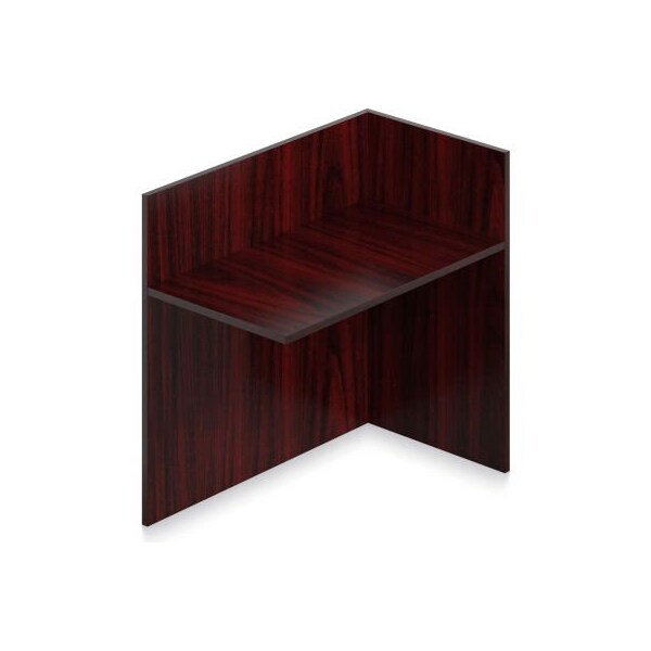 Gec Offices To Go - Return for Reception Desk - 42"W x 24"D x 41"H - Mahogany - SL4224RR-AML