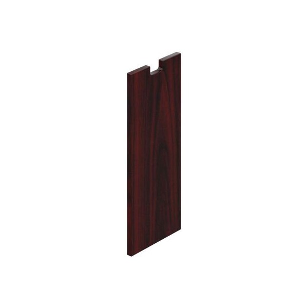Gec Offices To Go - Half End Panel, 12"W x 1"D x 28"H, Mahogany - SL12G-AML