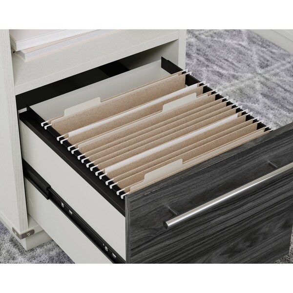 Sauder Executive Desk, 20.2 in D X 30.12 in H, 55.24 in W X Engineered wood - 431212