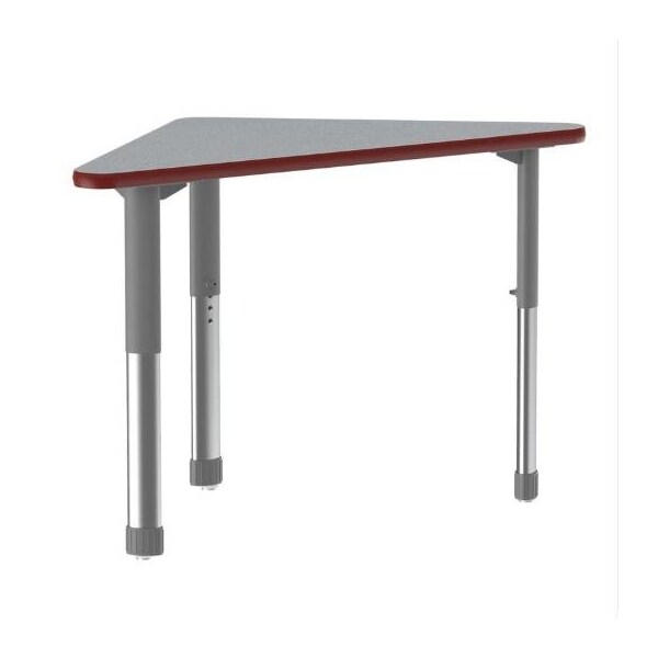 Correll HPL Collaborative Wing Desk, 30 in D X 41 in W X Particleboard - AD3041TF-WING-15-13-35