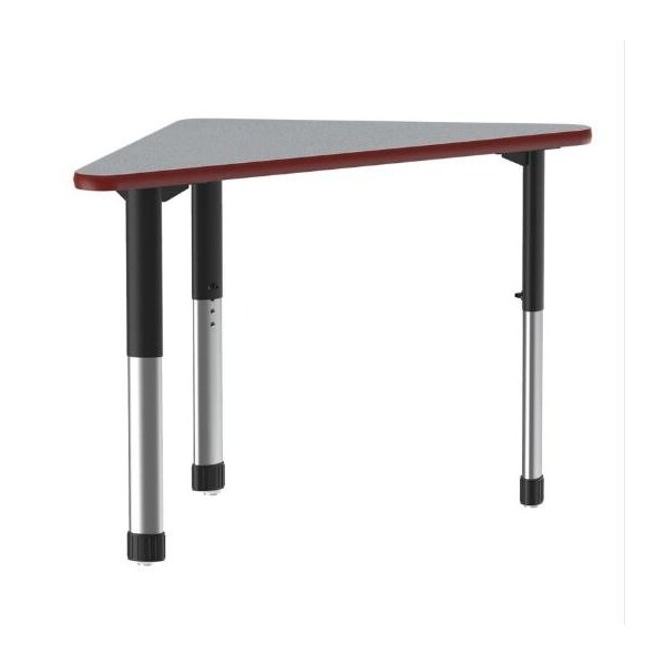 Correll HPL Collaborative Wing Desk, 30 in D X 41 in W X Particleboard - AD3041TF-WING-15-09-35