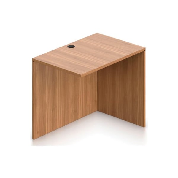Gec Offices To Go Return Desk - 36"W x 24"D x 29-1/2"H - Walnut - SL3624R-AWL