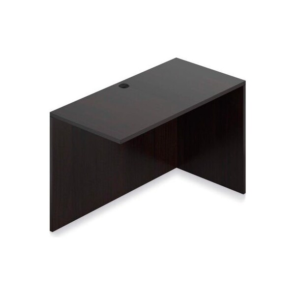 Gec Offices To Go Return Desk - 48"W x 24"D x 29-1/2"H - Espresso - SL4824R-AEL