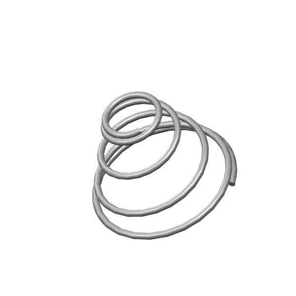 Approved Vendor Taper Spring, Lo= 1.125 , So= 0.438 , W= 0.05 - G509989483