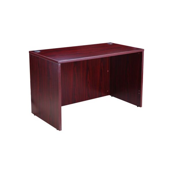 Norstar Office Products - Klang Malaysi Interion Desk Shell, 48inW x 24inD, Mahogany - O-695931MH