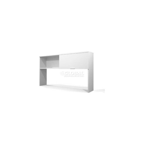 Bestar Bestar Hutch W/ Sliding Doors - 71- White - Pro-Linea Series - 120520-17