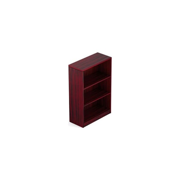 Gec Offices To Go 2 Shelf Bookcase in Mahogany - Executive Modular Furniture - SL48BC-AML