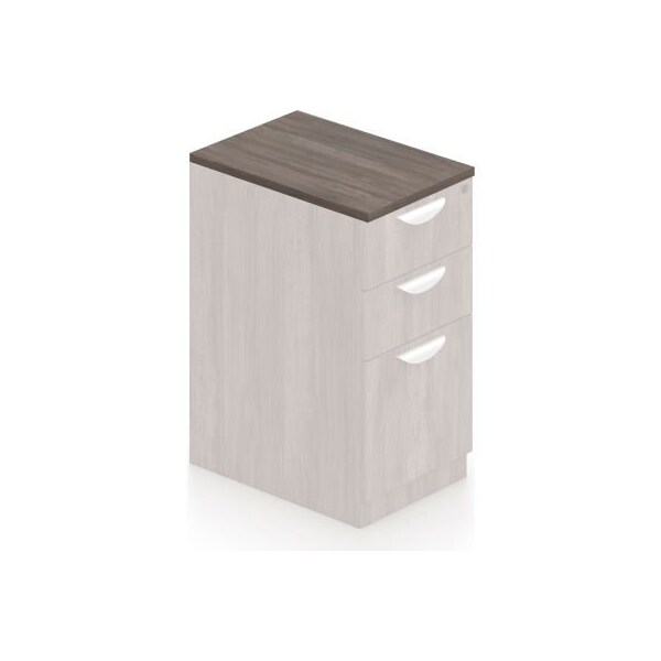 Gec Offices To Go Pedestal Top in Artisan Gray - Executive Modular Furniture - SL22TOP-AGL