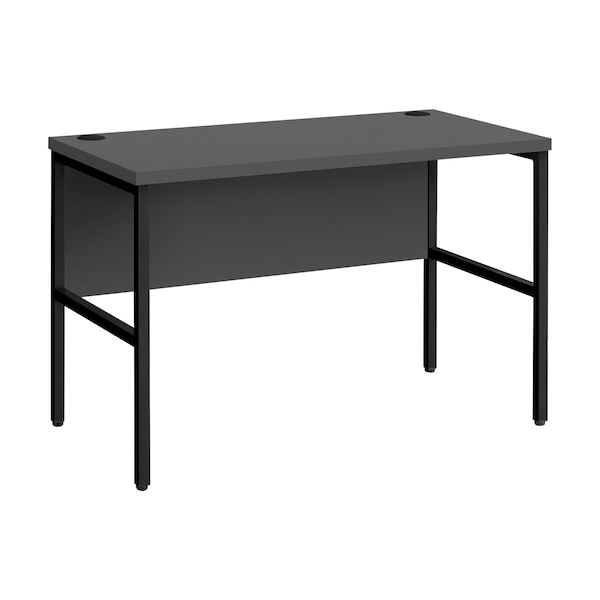 Monarch Specialties Computer Desk, 23.5 in D X 30 in W X Particle Board, Hollow-Core, Laminate, Mdf, Metal, Plastic, Grey - I 7731
