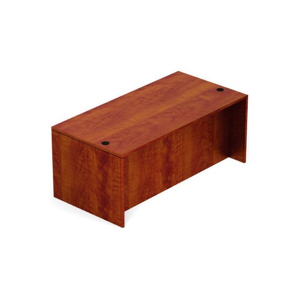 Gec Offices To Go Desk Shell - 71" x 36" - Dark Cherry - SL7136DS-ADC