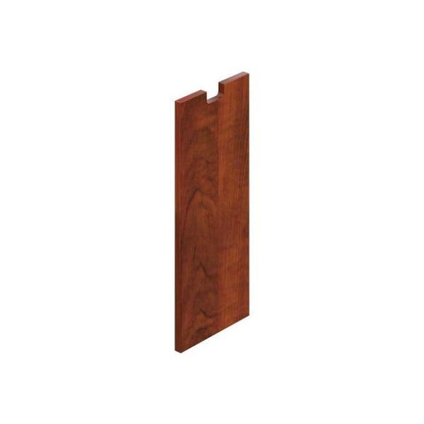 Gec Offices To Go - Half End Panel, 12"W x 1"D x 28"H, Dark Cherry - SL12G-ADC