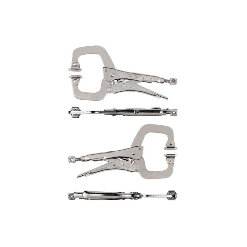 TEKTON 6 in. Swivel Pad Locking C-Clamp - CLC11006