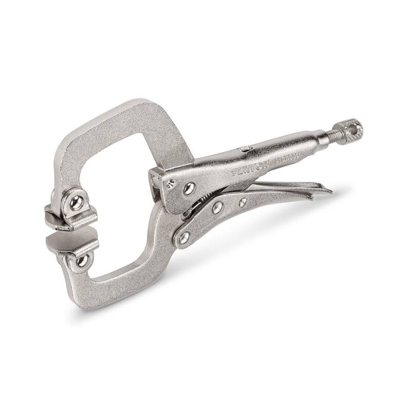TEKTON 6 in. Swivel Pad Locking C-Clamp - CLC11006
