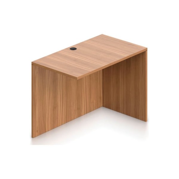 Gec Offices To Go Return Desk - 42"W x 24"D x 29-1/2"H - Walnut - SL4224R-AWL