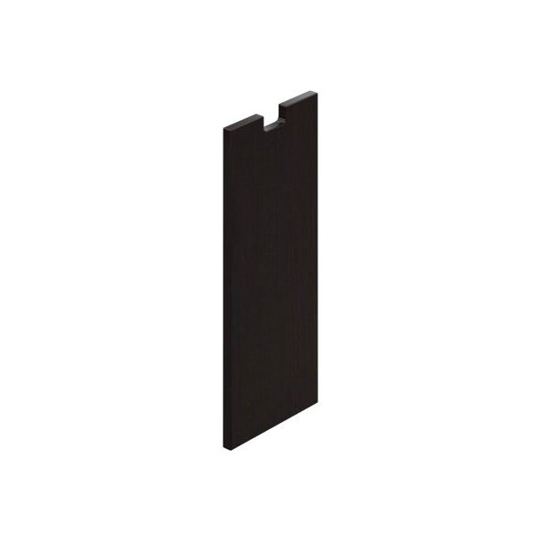 Gec Offices To Go - Half End Panel, 12"W x 1"D x 28"H, Espresso - SL12G-AEL