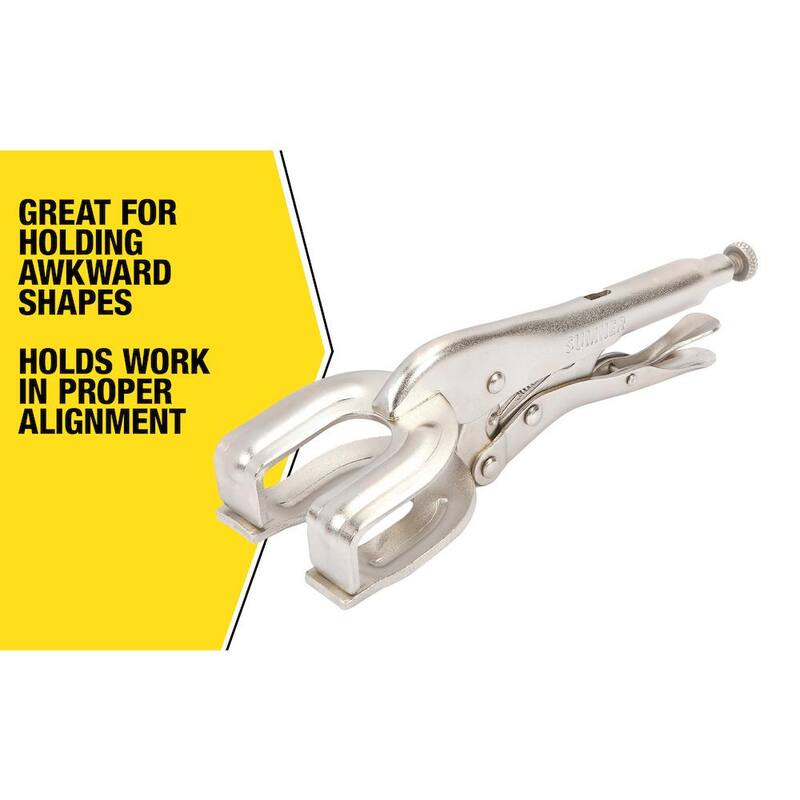 Southwire 9 in. Locking Weld in.g Clamp - 781627