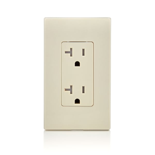 Leviton Tamper Resistant Duplex Recept 20A 125V - T5825-T