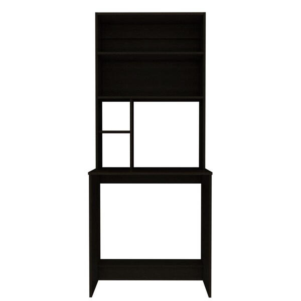 Tuhome 19.1 in. D X 71.1 in. H, 29.6 in. W X Laminate, Black - ELW5713