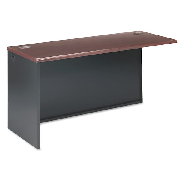 Hon Return Shell Returns, 24 in D X 29-1/2 in H, 60" W X Mahogany/Charcoal - H38946L.N.S
