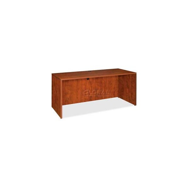 Sp Richards Lorell Credenza Shell - 60"W x 24"D x 29-1/2"H - Cherry - Essentials Series - LLR69435