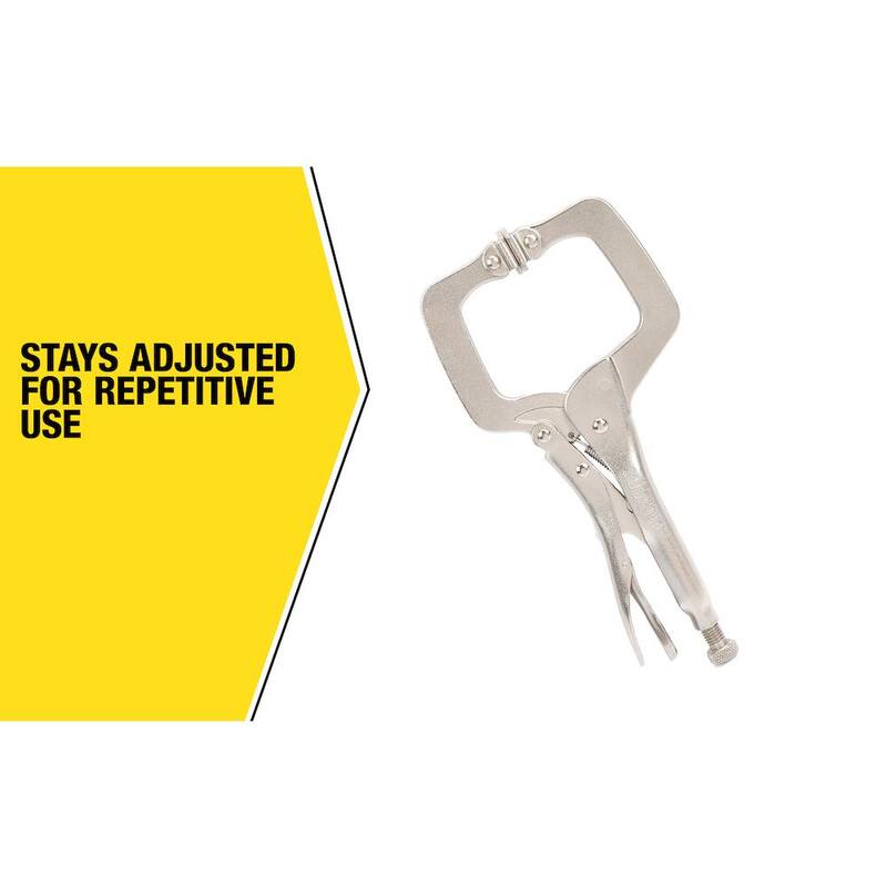 Southwire 18 in. Locking Clamp with Swivel Pads - 781625