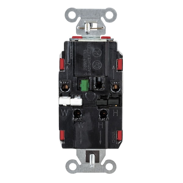Hubbell Receptacle, 1 hp, 125V AC, NEMA 5-20R - 8300STR